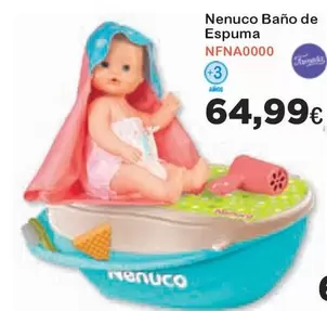 Oferta de Nenuco - NFO NFO NFOOO Bano por 64,99€ en Jugueterias Innovatoys