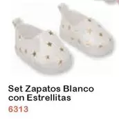 Oferta de Blanco - Set Zapatos  Con Estrellitas en Jugueterias Innovatoys