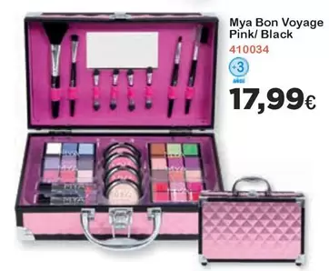 Oferta de Bon - Mya  Voyage Pink/Black por 17,99€ en Jugueterias Innovatoys