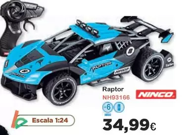 Oferta de Ninco - Raptor NH93166 por 34,99€ en Jugueterias Innovatoys