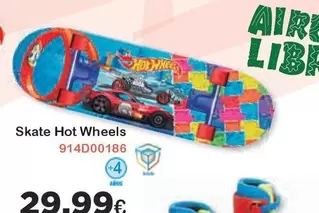 Oferta de Hot Wheels - Skate por 29,99€ en Jugueterias Innovatoys