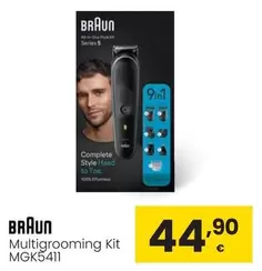 Oferta de Braun - Multigrooming Kit MGK5411 por 44,9€ en Eroski