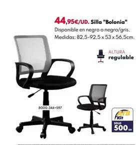 Oferta de Silla "Bolonia" por 44,95€ en BricoCentro