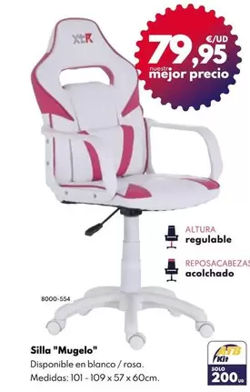 Oferta de Silla "Mugelo" por 79,95€ en BricoCentro