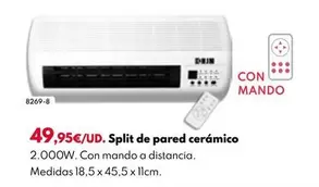 Oferta de Split De Pared Cerámico por 49,95€ en BricoCentro