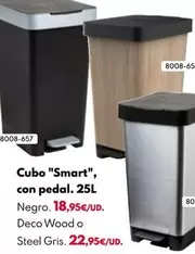 Oferta de Cubo "smart", Con Pedal. 25l por 18,95€ en BricoCentro