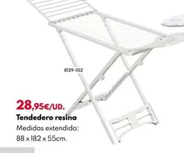 Oferta de Tendedero Resina por 28,95€ en BricoCentro