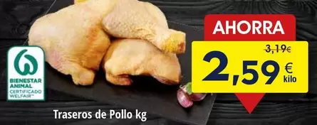 Oferta de Traseros De Pollo por 2,59€ en Froiz