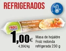 Oferta de Froiz - Masa De Hojaldre por 1€ en Froiz