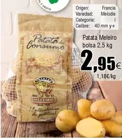 Oferta de Origen - Patata por 2,95€ en Froiz