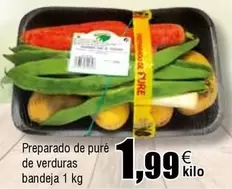 Oferta de Preparado De Puré De Verduras por 1,99€ en Froiz