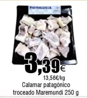 Oferta de Fandicosta - Calamar Patagonico Troceado Maremundi por 3,39€ en Froiz