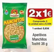 Oferta de Tosfrit - Aperitivos Manchitos por 0,65€ en Froiz