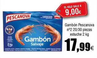 Oferta de Pescanova - Gambon por 17,99€ en Froiz