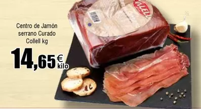 Oferta de Serrano - Centro De Jamon  Curado por 14,65€ en Froiz