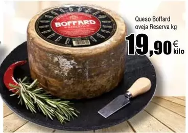 Oferta de Boffard - Queso Oveja Reserva por 19,9€ en Froiz