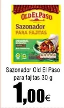 Oferta de Old El Paso - Sazonador Para Fajitas por 1€ en Froiz