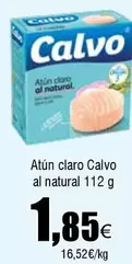 Oferta de Calvo - Atun Claro Al Natural por 1,85€ en Froiz