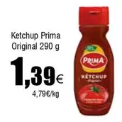 Oferta de Prima - Ketchup Original por 1,39€ en Froiz