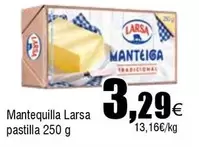 Oferta de Larsa - Mantequilla por 3,29€ en Froiz