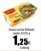 Oferta de Brillante - Avena Cocida por 1,25€ en Froiz