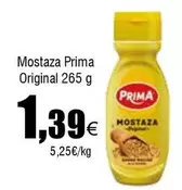 Oferta de Prima - Mostaza por 1,39€ en Froiz