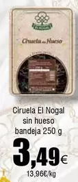 Oferta de El Nogal - Ciruela Sin Hueso por 3,49€ en Froiz