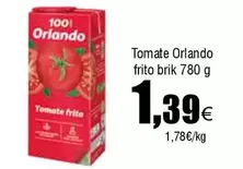 Oferta de Orlando - Tomate Frito Brik por 1,39€ en Froiz