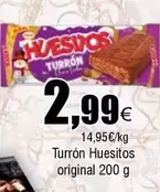 Oferta de Huesitos - Turrón Original por 2,99€ en Froiz