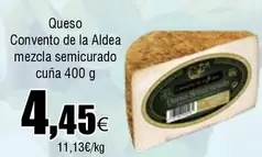 Oferta de Aldea - Queso Convento De La Aldea Mezcla Semicurado Cuna por 4,45€ en Froiz