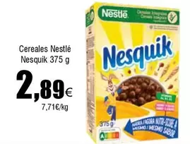 Oferta de Nestlé - Cereales Nesquik por 2,89€ en Froiz