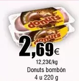 Oferta de Donuts -  Bombon por 2,69€ en Froiz