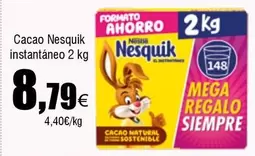 Oferta de Nesquik - Cacao Instantaneo por 8,79€ en Froiz