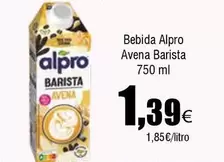 Oferta de Alpro - Bebida  Avena Barista por 1,39€ en Froiz