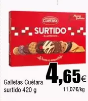 Oferta de Cuétara - Galletas Surtido por 4,65€ en Froiz