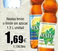 Oferta de Nestea - Limon O Limon Sin Azucar por 1,69€ en Froiz