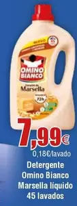 Oferta de Omino Bianco - Detergente Marsella Liquido por 7,99€ en Froiz