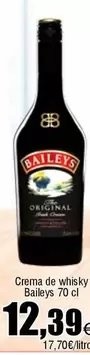 Oferta de Baileys - Crema De Whisky por 12,39€ en Froiz