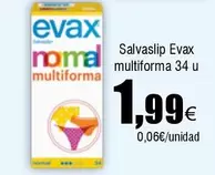 Oferta de Evax - Salvaslip por 1,99€ en Froiz