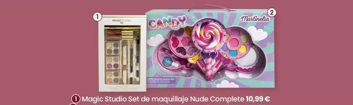 Oferta de Magic -  Studio Set De Maquillaje Nude Complete por 10,99€ en Clarel