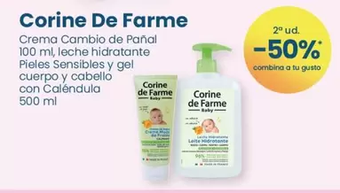 Oferta de Corine de farme - Crema Cambio De Panal en Clarel