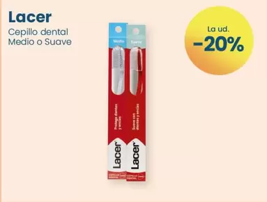 Oferta de Lacer - Capillo Dental Medio O Suave en Clarel