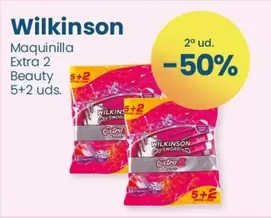 Oferta de Wilkinson - Maquinilla Extra 2 Beauty en Clarel