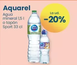 Oferta de Aquarel - Agua Mineral O Tapon Sport en Clarel