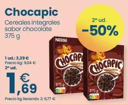 Oferta de Nestlé - Cereales Integrales Sabor Chocolate por 3,39€ en Clarel