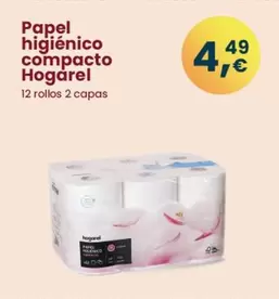 Oferta de Papel Higienico Compacto por 4,49€ en Clarel