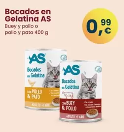 Oferta de As - Bocados En Gelatina por 0,99€ en Clarel