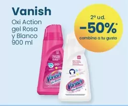 Oferta de Vanish - Oxi Action Gel Rosa Y Blanco en Clarel