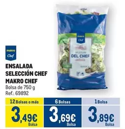 Oferta de Makro - Ensalada Seleccion Chef por 3,89€ en Makro