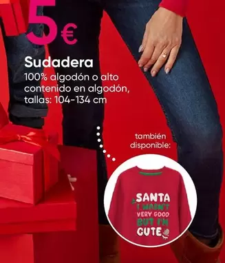 Oferta de Sudadera en Pepco